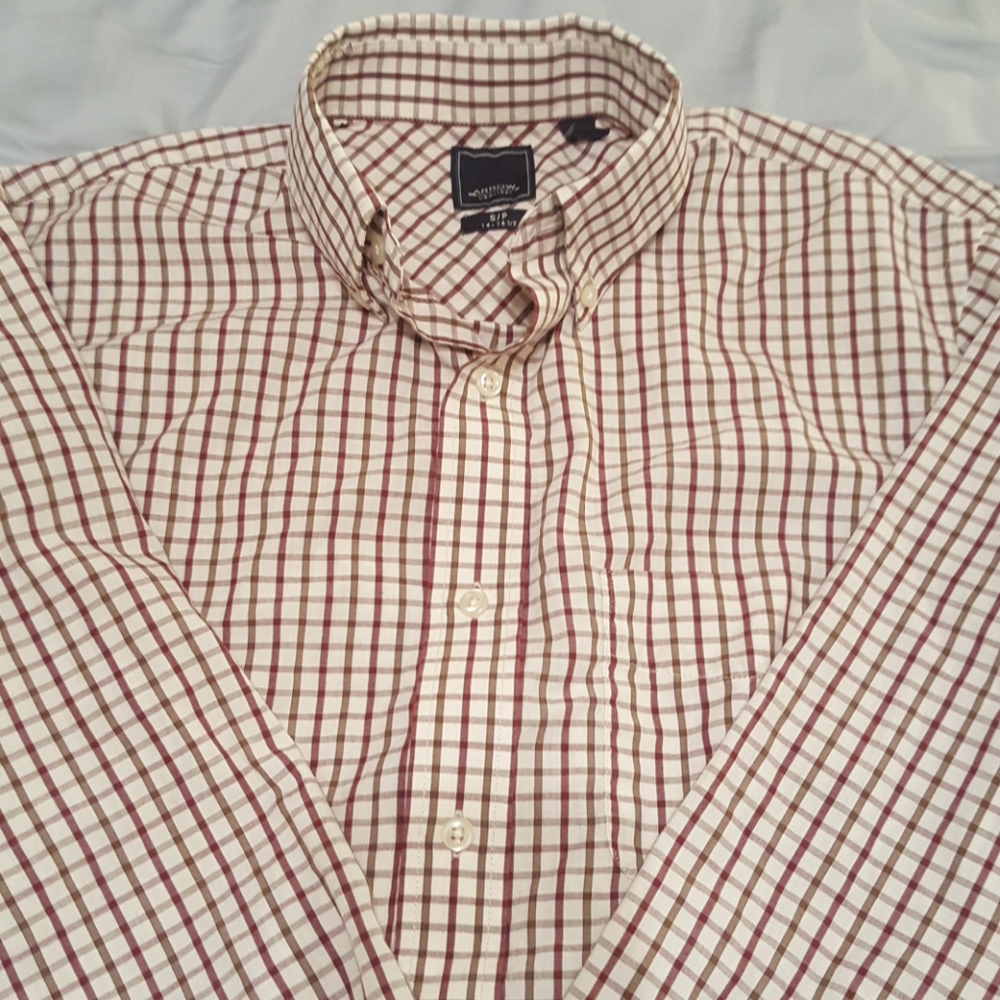 Plaid button down